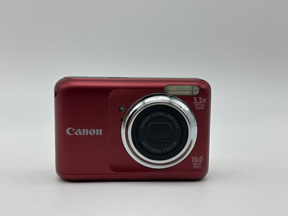 Appareil photo Canon PowerShot A800 Rouge