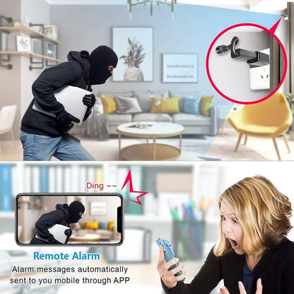 4K 1080P 720P Smart Wifi USB Mini Caméra Surveillance en temps réel Caméra IP Détection de la vision nocturne Enregistrement en boucle Enregistreur vidéo