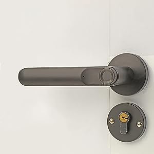 Poignées de porte modernes en inox - Élégance et sécurité