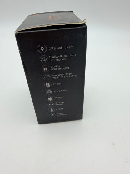 Émetteur FM Bluetooth, adaptateur radio multifonctionnel pour voiture avec double port de charge USB 5 V CC/2,5 A