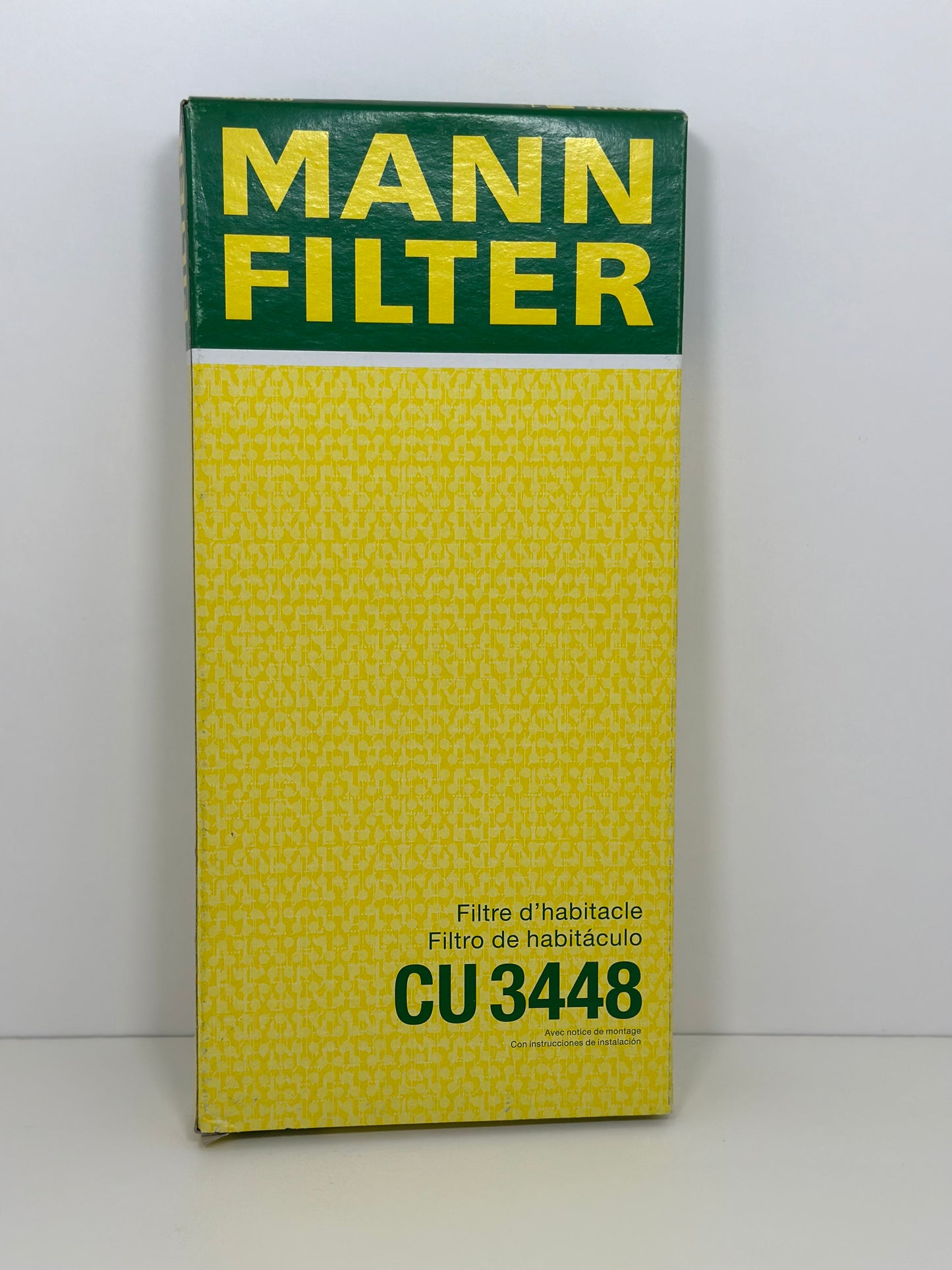 Filtre MANN d'habitacle Mann Cu 3448 pour Peugeot