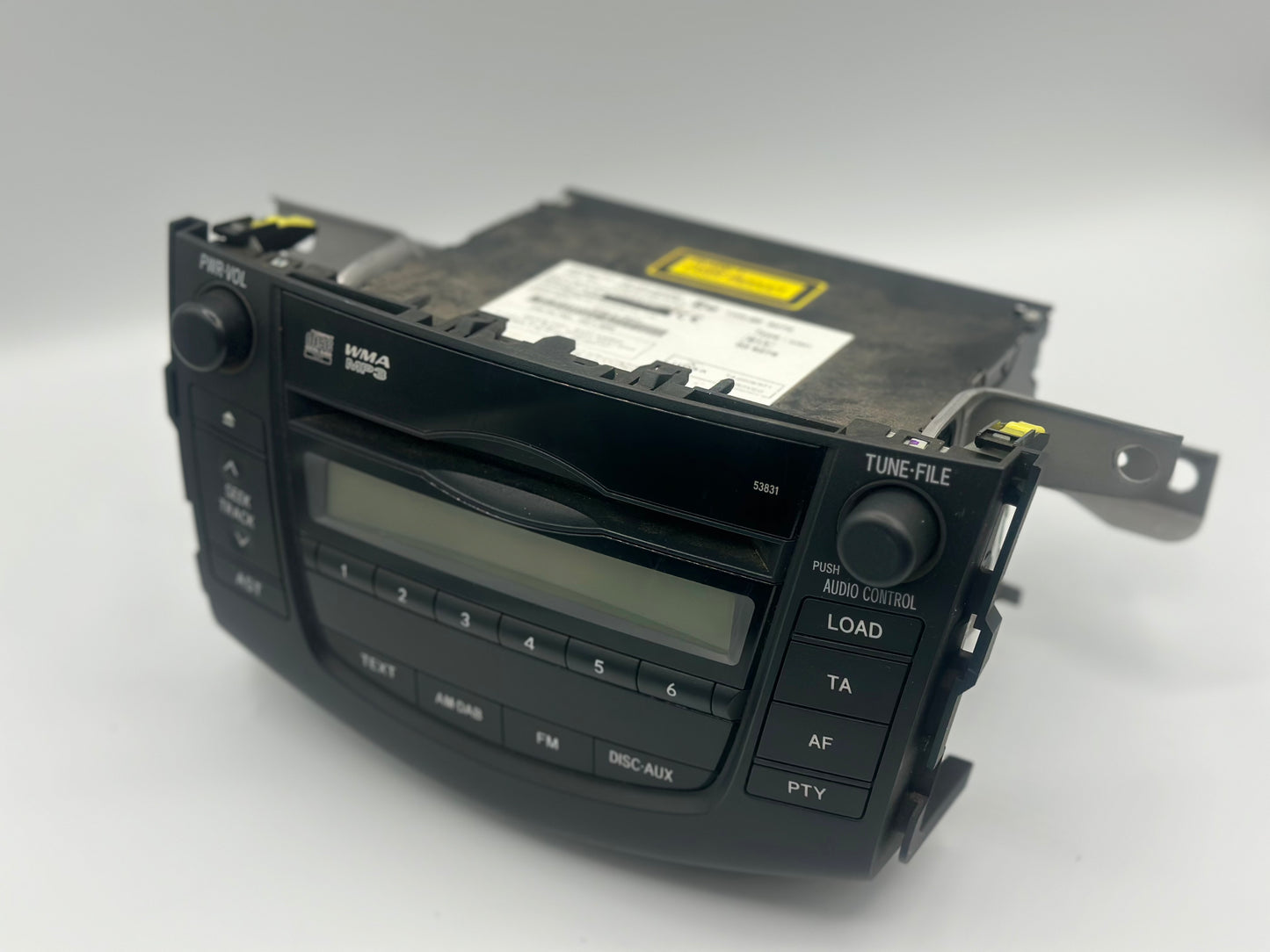 Autoradio dorigine Toyota Rav4 2009-2011 Am FM lecteur CD récepteur radio DXUWZ parfait état