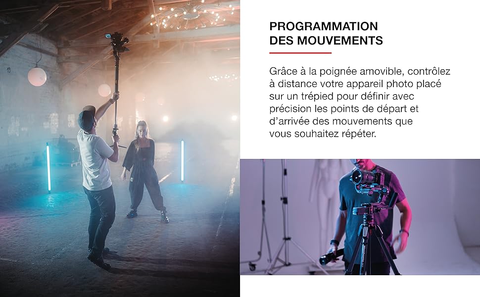 Stabilisateur Gimbal Professionnel sur 3 Axes pour Appareil Photo Compact Manfrotto neuf