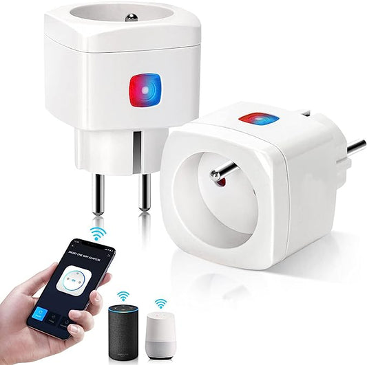 Prise Connectée, Mini Smart Power Plug Compatible avec Alexa et Google Home wifi neuf