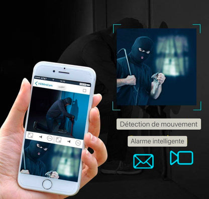 Mini caméra, enregistreur vidéo 1080P Portable petite caméra IP P2P sans fil avec détecteur de mouvement, contrôle d'application pour IOS et Android RÉUTILISABLE