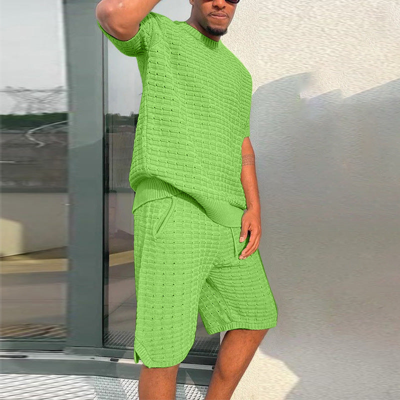 Ensemble d'été pour hommes Tenue 2 pièces hippie