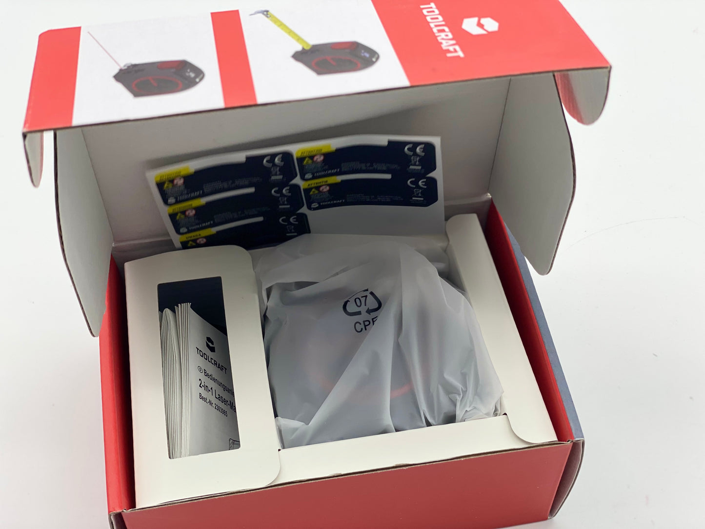 Mètre Télémètre 2en1 laser Plage de mesure (max.) 40 m neuf