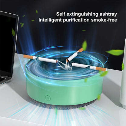 Cendrier purificateur d'air Cendrier électronique intelligent pour filtrer la fumée des cigarettes Supprimer le tabagisme Bureau à domicile