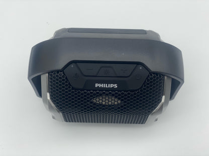 Philips Audio Enceinte Bluetooth portable SB300B/00 (Basses volumineuses, Bluetooth, lumière multicolore, fonction mains-libres, anti-chocs et étanche) Noir