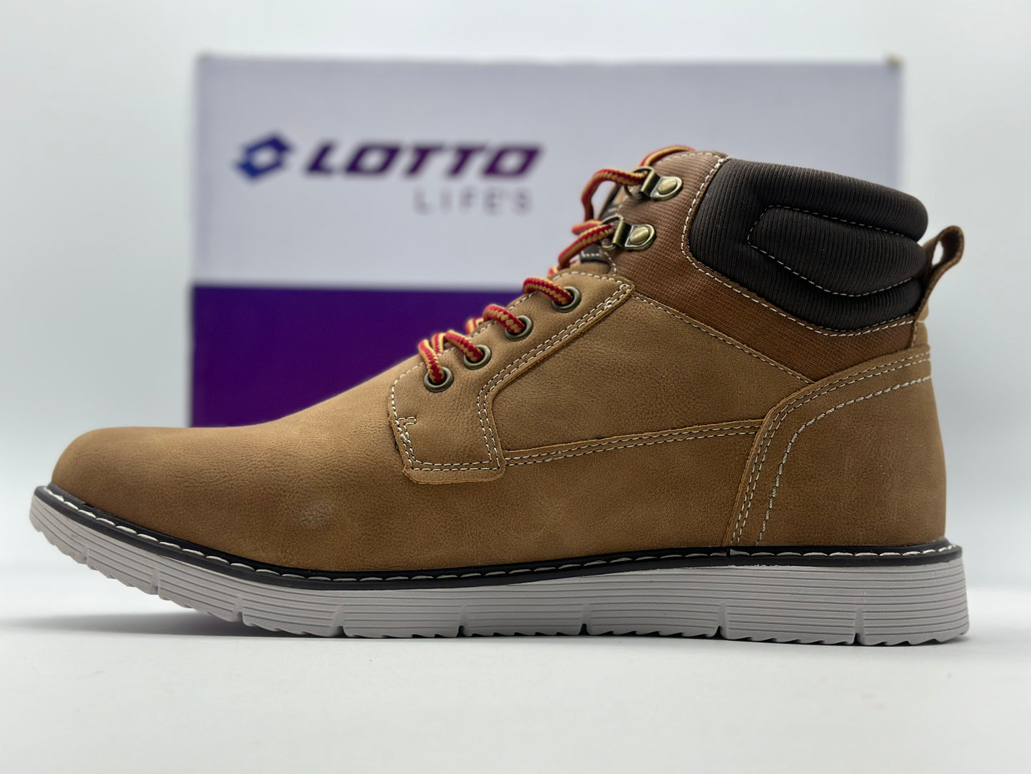 Boots / bottines lotto homme marron neuves tailles 41, 42, 43, 44