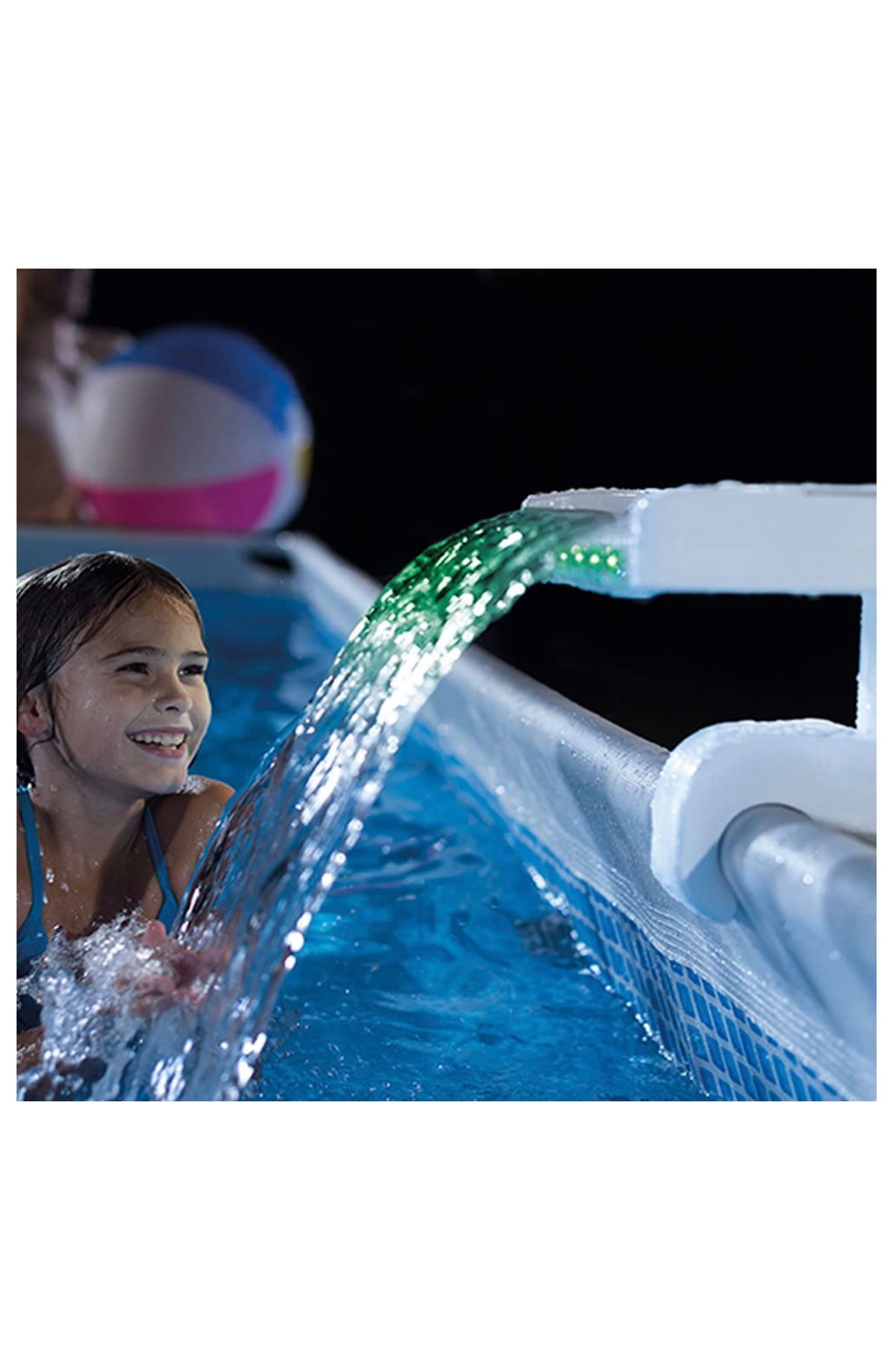 Cascade pour piscine LED Multicolore INTEX