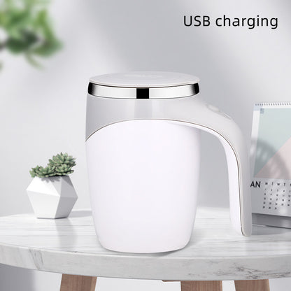 Tasse à remuer automatique Modèle rechargeable magnétique rotative