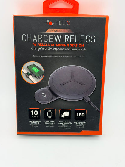 Helix Chargeur Induction Compatible Apple Watch Noir
