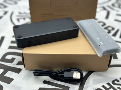 HDMI Switch 5 en 1 Sortie 4K@60Hz, Commutateur HDMI avec Télécommande Répartiteur HDMI 2.0 Supporté 3D HDR HDCP2.2 pour PS5/4/3, Xbox, HDTV, Moniteur, Projecteur, Roku TV, Lecteur Blu-Ray