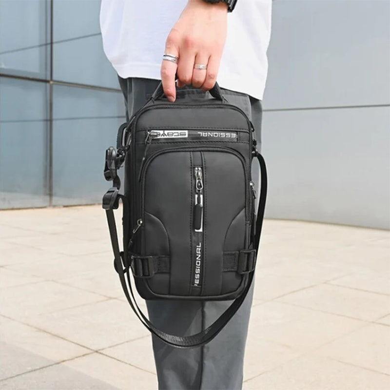 Sacs à bandoulière pour hommes Sac à dos multifonctionnel