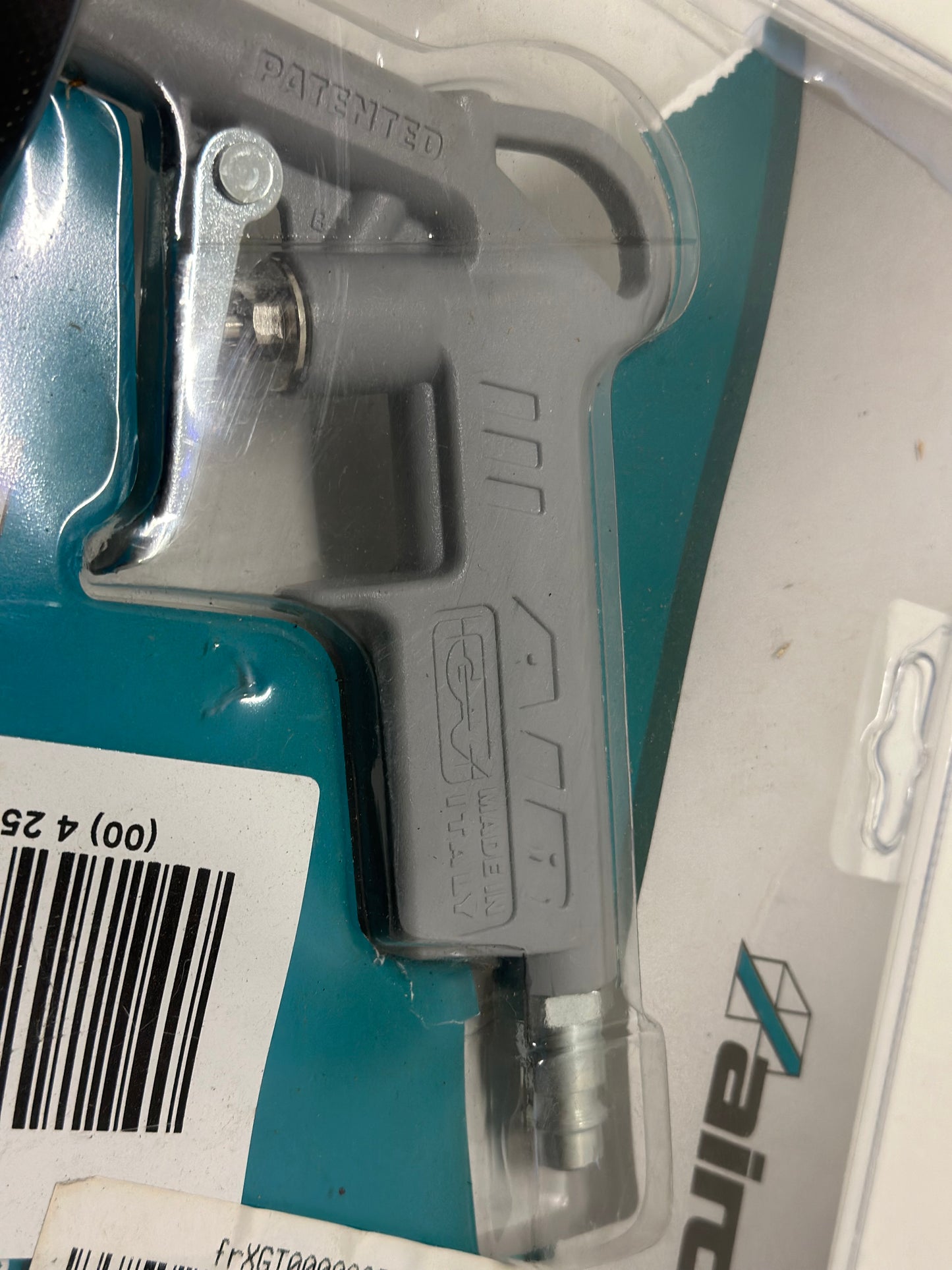 Pistolet à calfeutrer, pneumatique Blanc/Gris