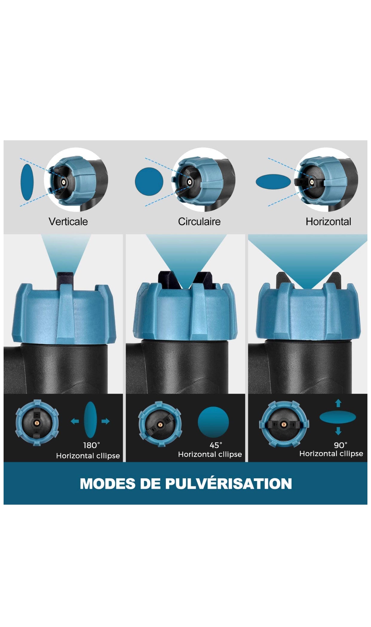 Pulvérisateur de Peinture Électrique, Récipient Détachable 800ML 3 tailles de buses neuf