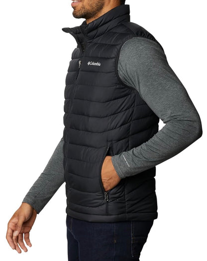 Columbia Men's Powder Lite Vest Puffer Vest Body Warmer taille M