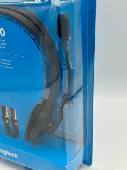LOGITECH - Casque filaire Stéréo - Gris neuf