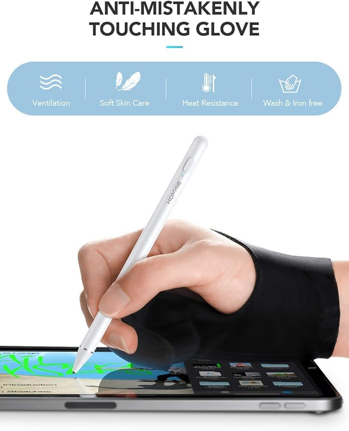 Stylet Tactile, iPad Écran 1,5 Mm Haute Précision Capacitif Compatible avec Toutes Les Tablettes neu