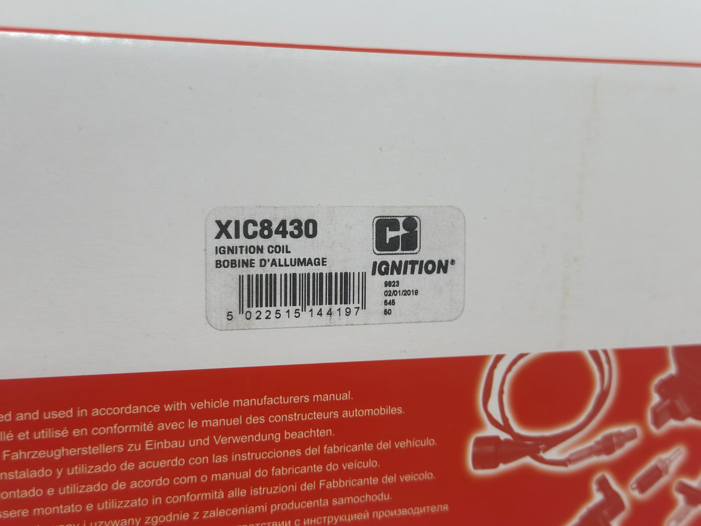 QUINTON HAZELL XIC8430 Unité de bobine d'allumage
Réf.: XIC8430
EAN: 5022515144197 pour jaguar