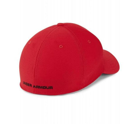 Casquette - Under Armour - Blitzing 3.0 - Rouge - Visière recourbée - Tissu UA Microthread