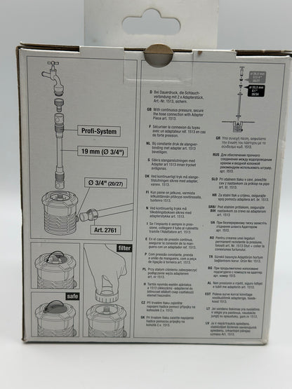 Vanne de régulation et d'arrêt Gardena