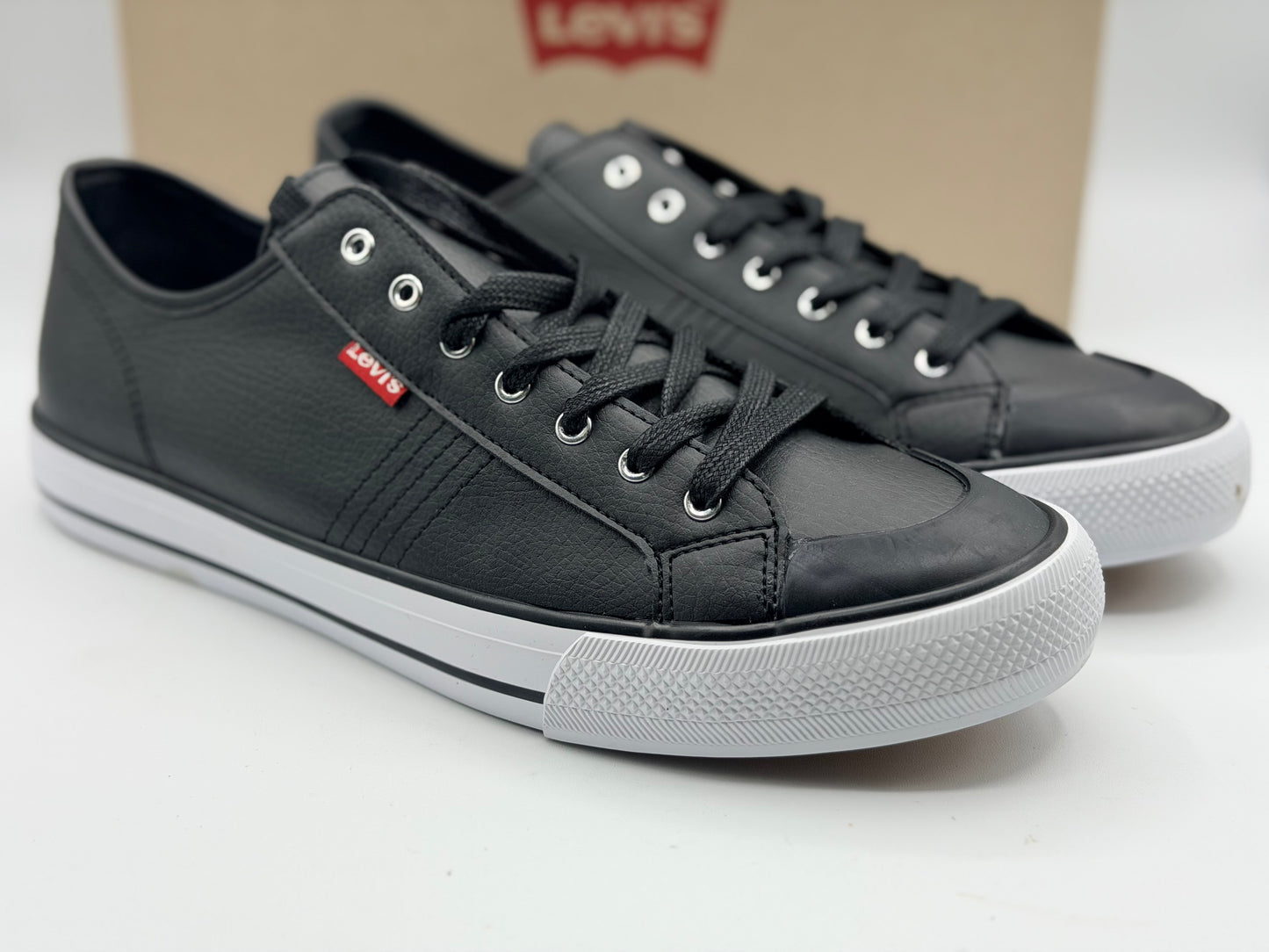 LEVI'S Baskets Hernandez Regular noir/blanc
