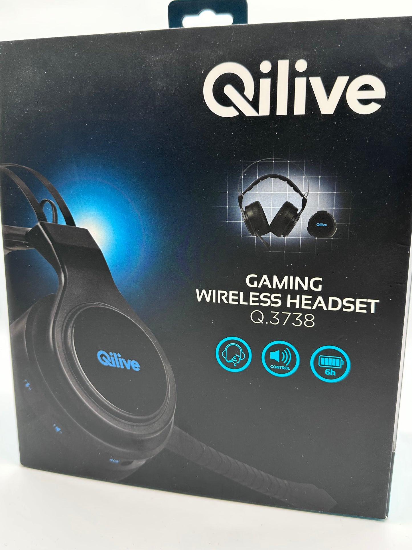 QILIVE
Casque sans fil Gaming Q.3738 Noir
Microphone - Stéréo - 6 heures d'autonomie