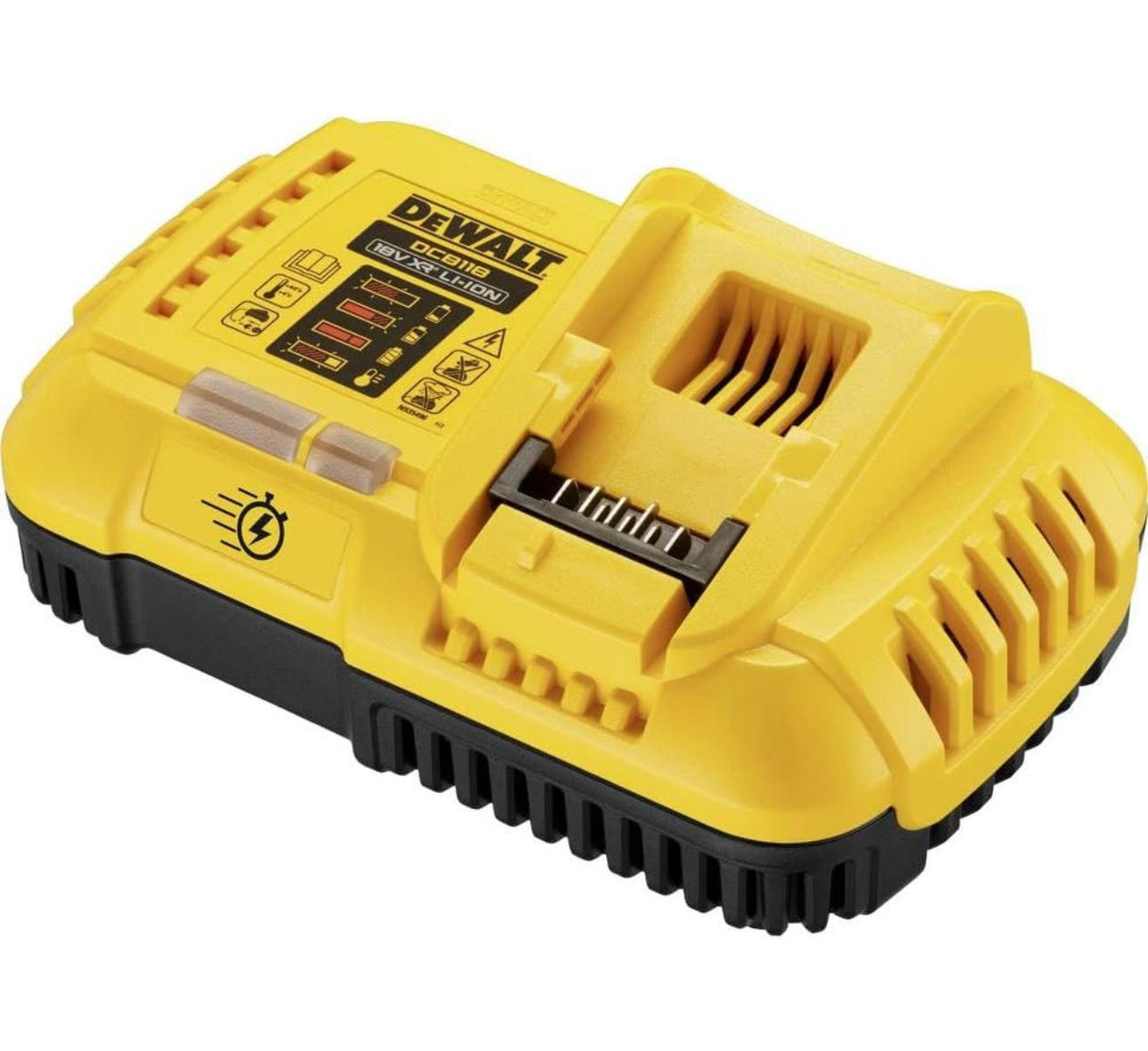 DEWALT - Chargeur Rapide XR FLEXVOLT: 54V - 18V Jaune