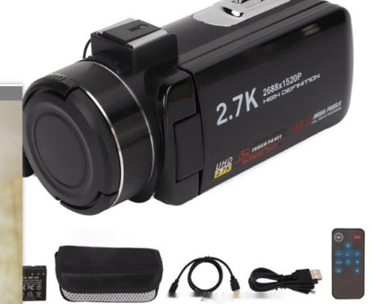 Caméra vidéo numérique version anglaise 27K HD 48 millions de pixels Caméra de voyage domestique