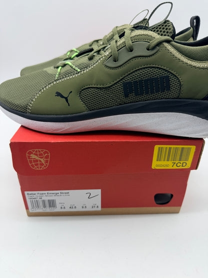 PUMA Mens Better Foam Emerge Street Running Sneakers Chaussures - Vert