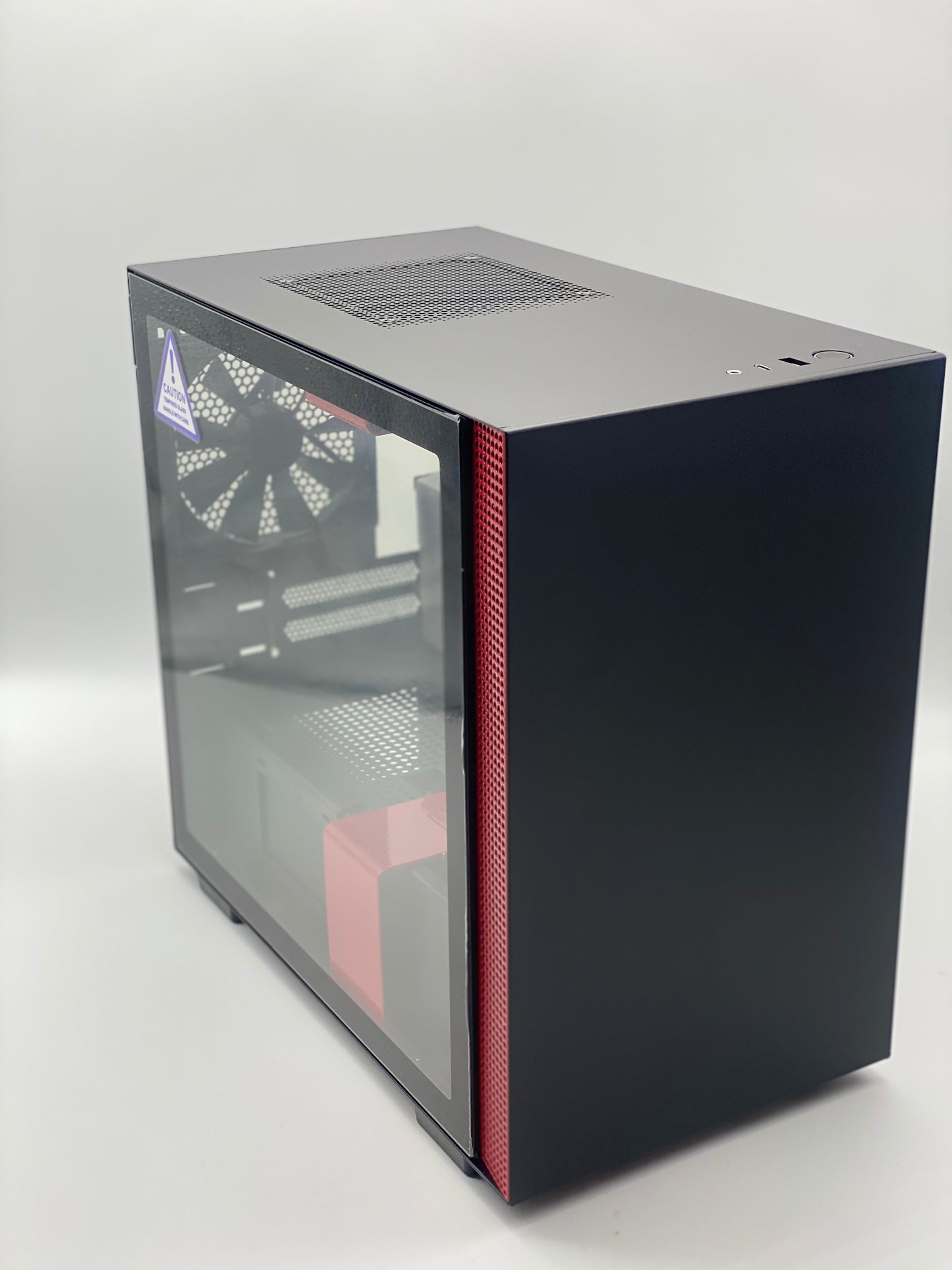 Boîtier PC Gaming Mini-ITX - Port I/O USB Type-C en Façade - Panneau Latéral en Verre Trempé neuf