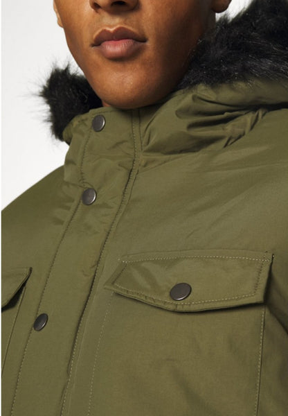 MANTEAU pour homme - Parka - kaki  neuve taille M