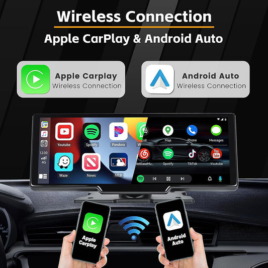 Écran Intelligent "Smart-Connect 9" – Apple CarPlay & Android Auto Sans Fil, Mirror Link & Installation Flash
La technologie de pointe au bout des doigts, dans toutes les voitures