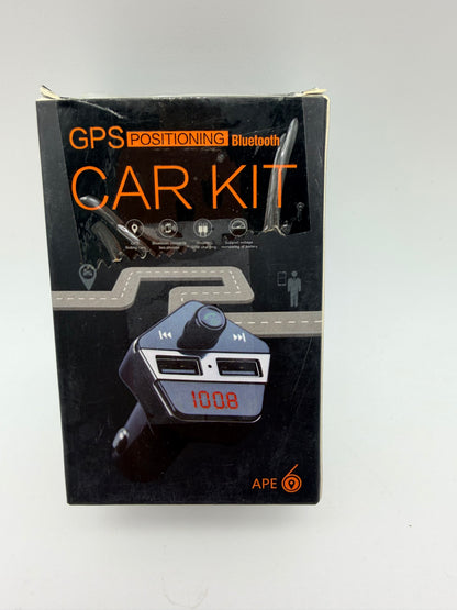 Émetteur FM Bluetooth, adaptateur radio multifonctionnel pour voiture avec double port de charge USB 5 V CC/2,5 A