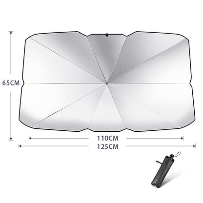 Parasol Parapluie Protection UV Pour Pare-brise de voiture pliable Isolation thermique