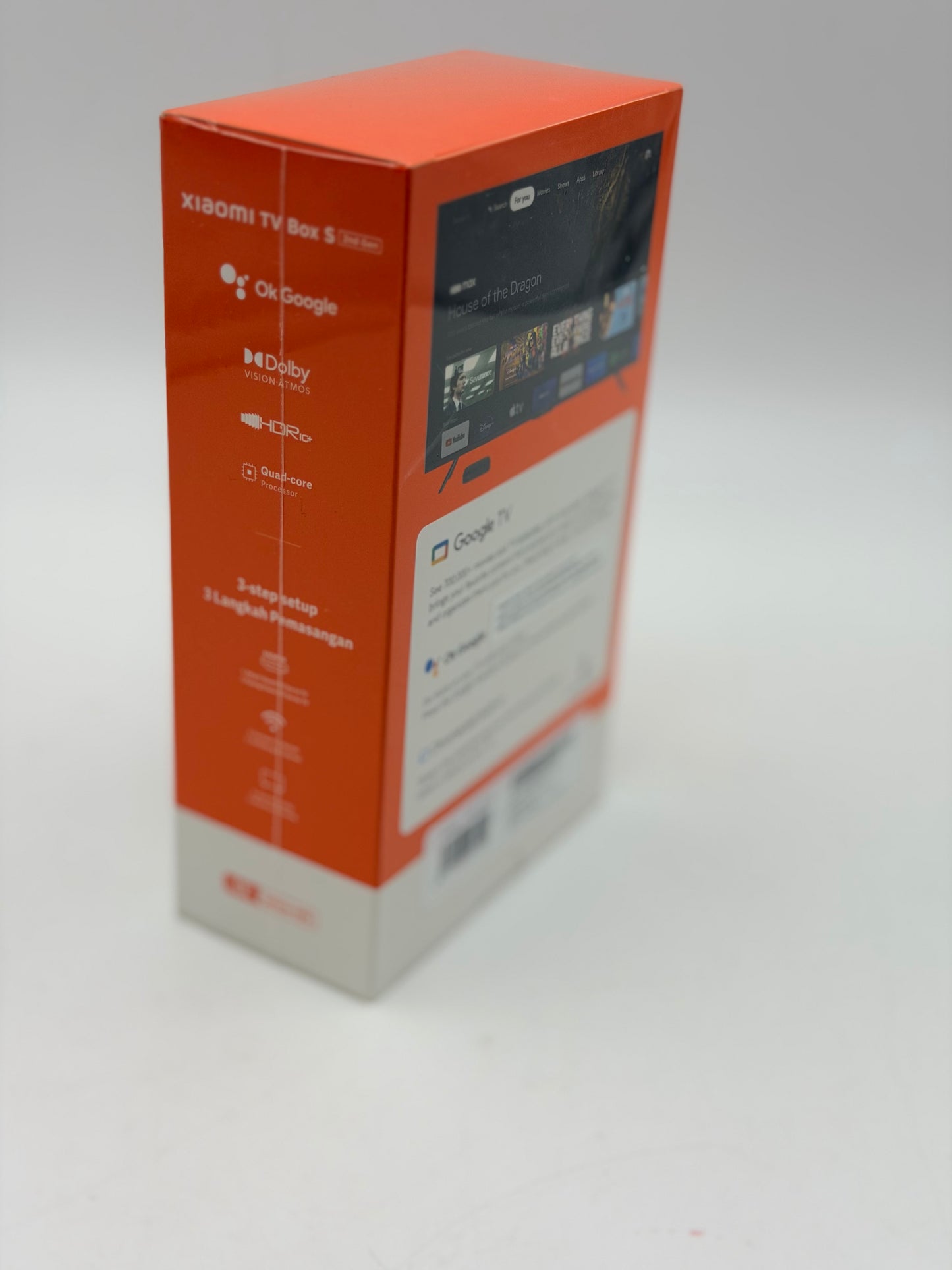 Xiaomi TV Box S 2nd Gen 4K Android Streaming Box | Chromecast & Bluetooth 5.2 | Dual Wi-FI | 2GB RAM+8GB ROM | Mijia Smart TV Box with IR Remote for 4K TVs