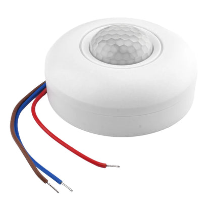AC85-265V Intelligent Human Infrared Sensor Switch Ceiling Sensor Switch for Ceiling 360℃ Motion Sensor Light Switch Wholesale