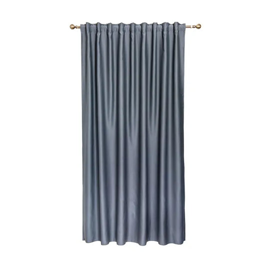 Rideau occultant, Newblackout gris foncé l.200 x H.260 cm