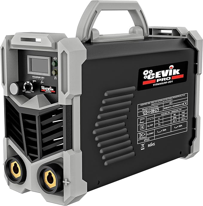Cevik Pro CE TITANIUM201 Equipement de Soudage Inverter MMA 200A Professionnel