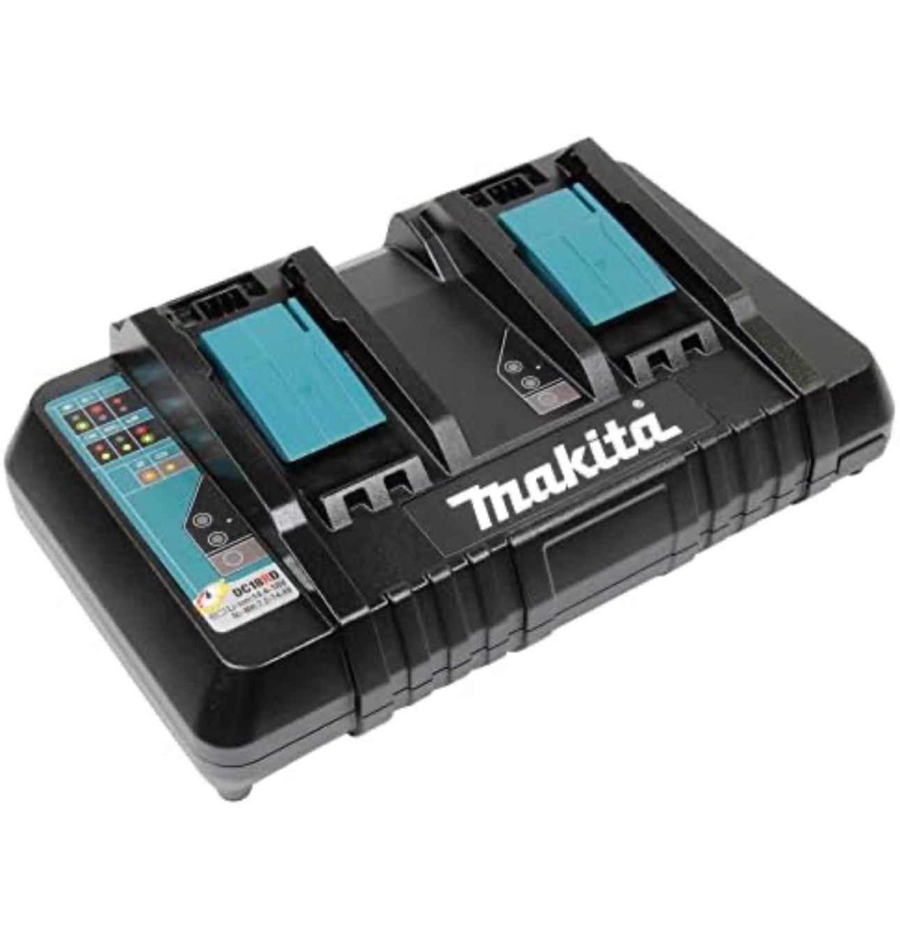 Chargeur rapide pour 2 batteries Li-Ion 14,4 à 18 V - MAKITA DC18RD