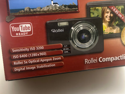 Rollei Compactline 350 Appareil photo numérique 12 Mpix Mauve neuve