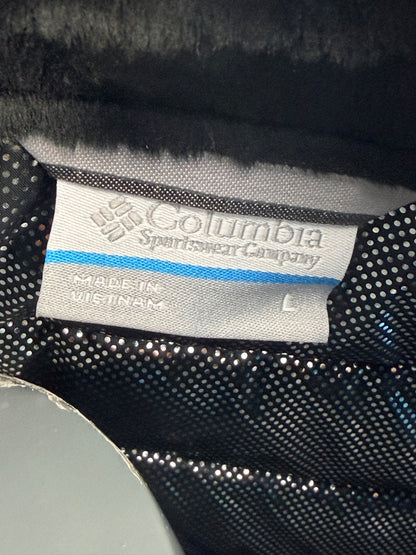 Columbia White Out Puffer Omni Heat Veste isolante à fermeture Éclair pour femme