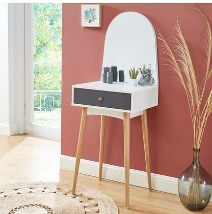 Coiffeuse avec tiroir et grand tiroir L 50cm Ultra moderne neuve