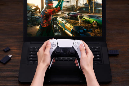 Wireless USB Adapter 2 for Switch, Switch OLED, Windows PC, Mac and Raspberry Pi, pour PS5, PS4, Switch Pro Controller