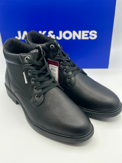 chaussures homme Boots homme noir JACK JONES neuves taille 42-44