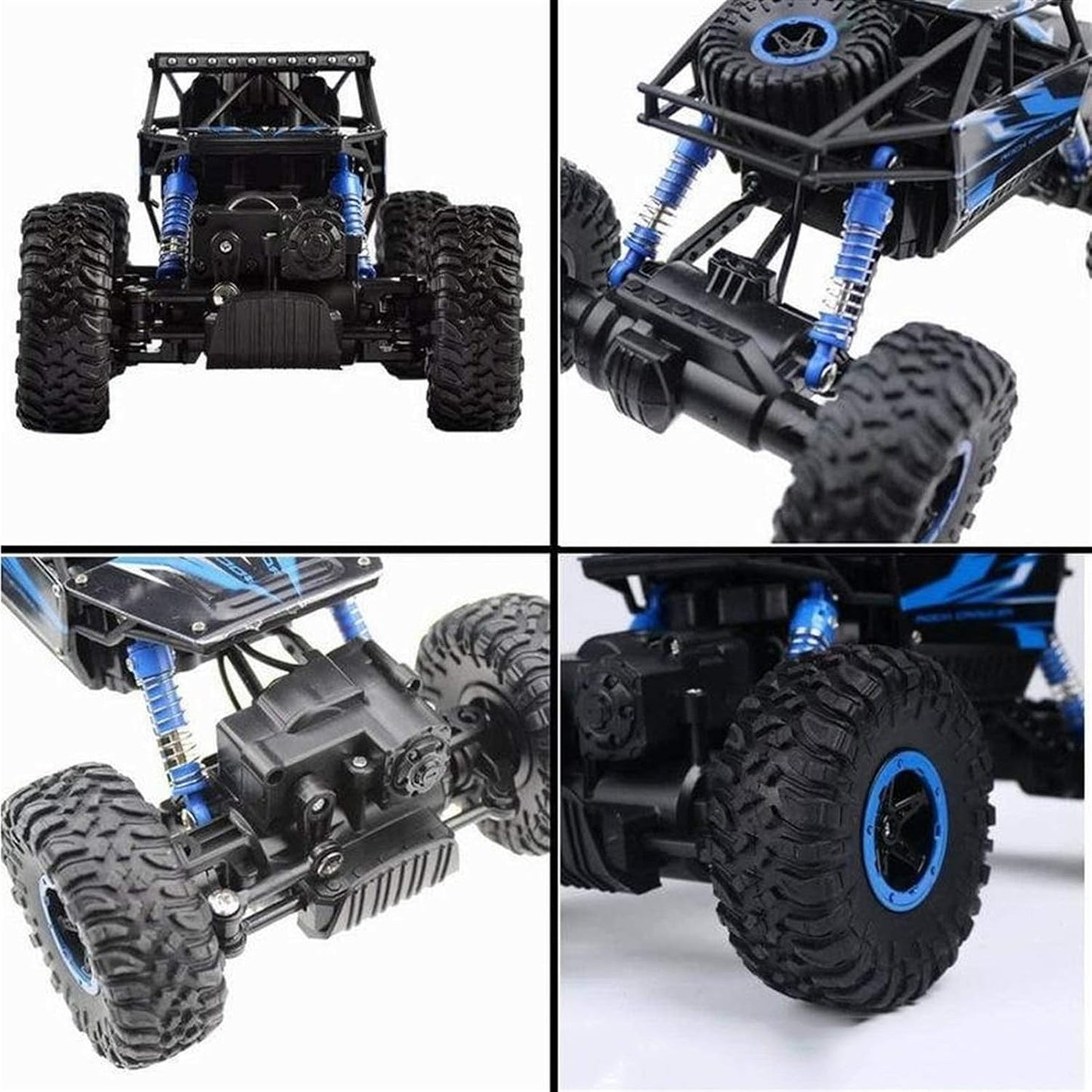 Voitures 1:18 RC Véhicule de roche hors route Camion de grimpeur 4WD Voitures de course à grande vitesse 2.4Ghz Télécommande radio électrique rapide Buggy Hobby Car Escalade pour Enfants Jouet pour Adultes Et Enfan