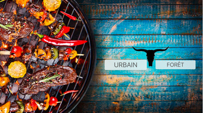 URBAN FOREST® Premium Nettoyant pour gril avec formule de puissance active 500ml contre les dépôts tenaces, la suie et la graisse | Nettoyant pour gril pour le nettoyage du gril pour barbecue à gaz Grille de gril en fonte en acier inoxydable et bien plus