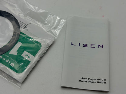 LISEN Support Téléphone Voiture Magsafe, Clip Améliorer 2024 [30 Super Aimants Puissants] [Case Friendly] Support Magnetique Porte Telephone Voiture Aimanté pour Tous Les pour iPhone 15 14 13 Pro Max